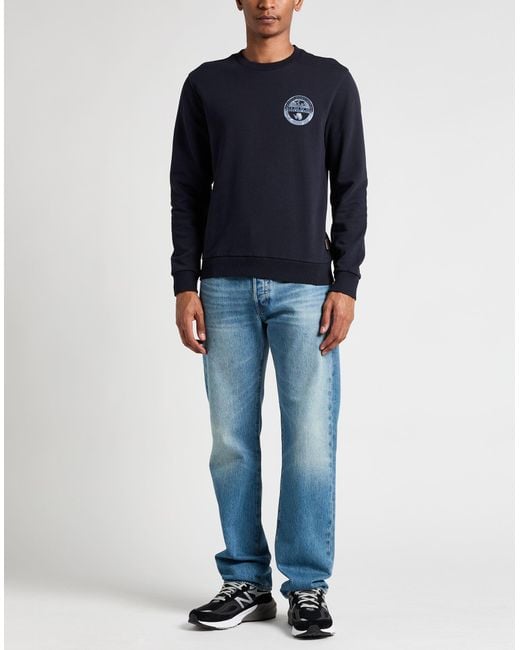 Napapijri Blue Sweatshirt for men