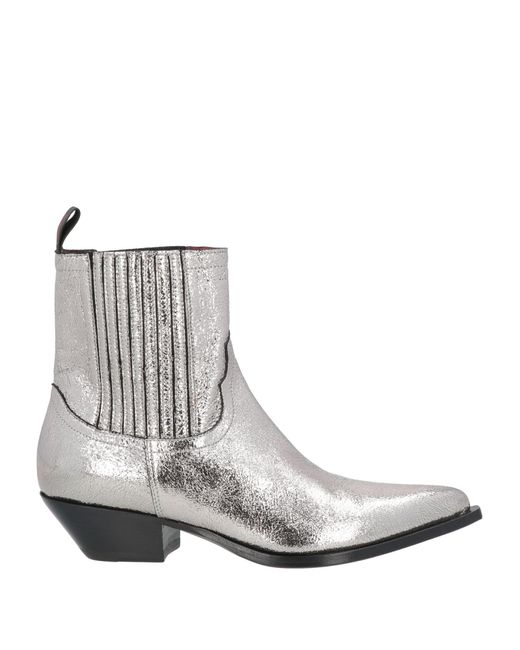Sonora Boots Gray Ankle Boots
