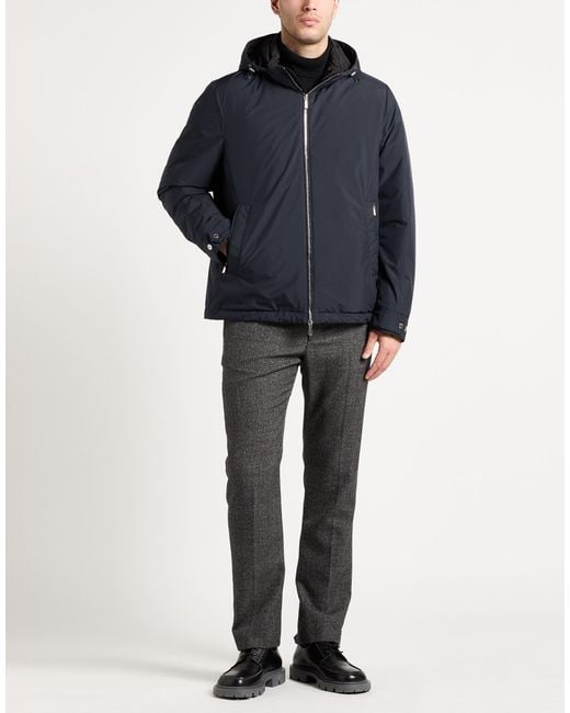 Moorer Black Midnight Jacket Polyester for men