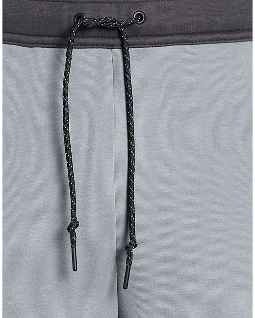 Nike Gray Pants Cotton, Polyester for men