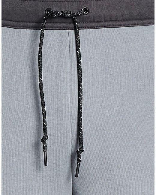 Nike Gray Pants Cotton, Polyester for men