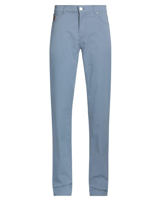 Trussardi Blue Trouser for men