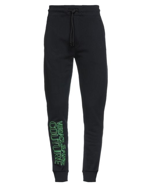 Versace Jeans Couture Blue Pants Cotton, Elastane for men