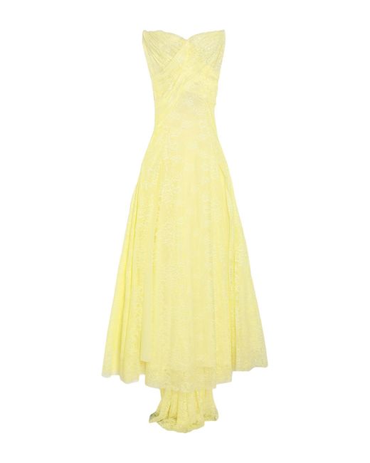 Blumarine Yellow Maxi Dress