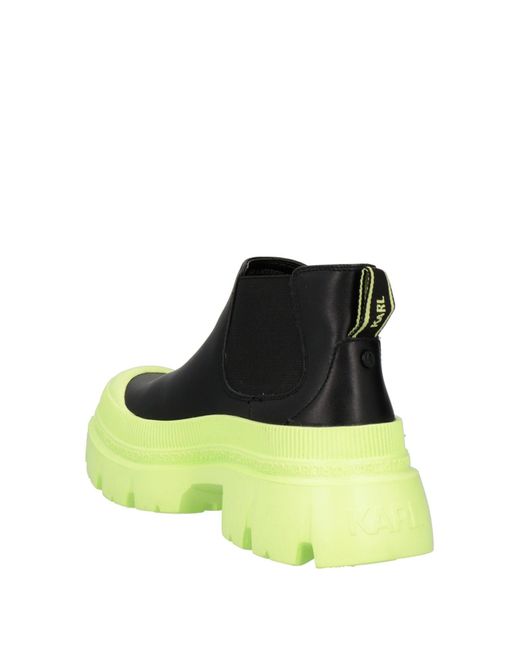 Karl Lagerfeld Yellow Ankle Boots