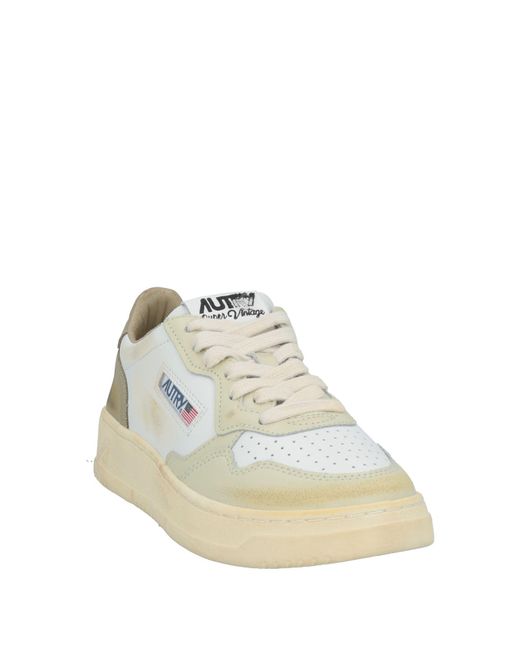 Autry White Sneakers