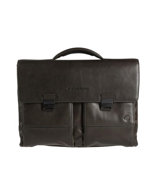 Piquadro Black Handbag for men
