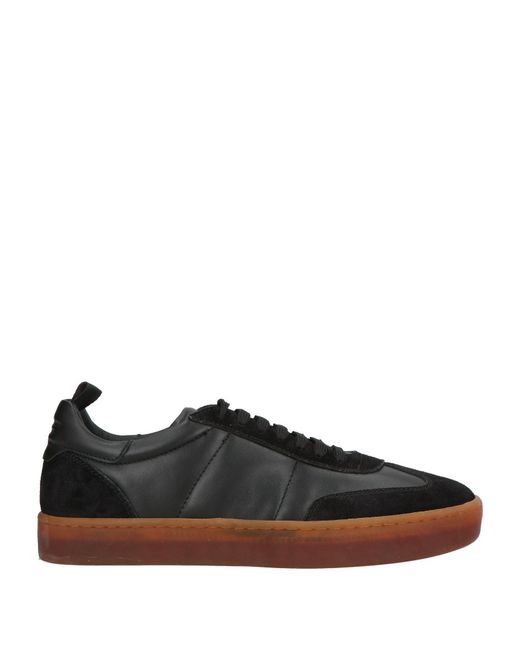 Officine Creative Black Trainers for men