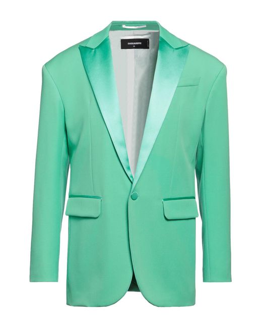DSquared² Green Blazer for men