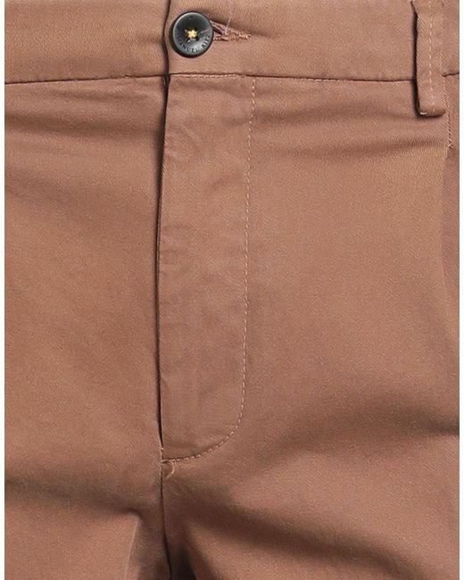 Manuel Ritz Natural Pants Cotton, Elastane for men