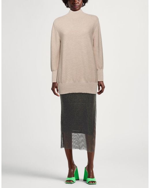 Gran Sasso Natural Turtleneck Virgin Wool