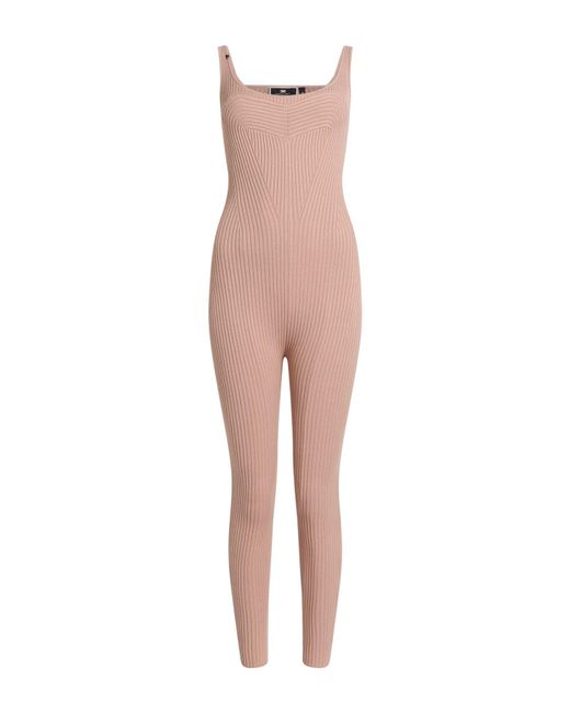 Elisabetta Franchi White Jumpsuit