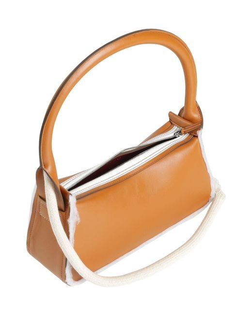 Dentro White Handbag Leather