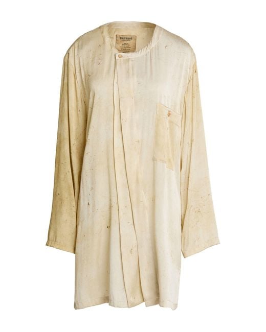 Uma Wang Natural Shirt Silk, Elastane