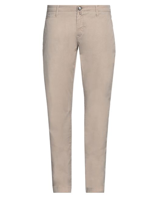Jacob Coh?n Natural Pants Cotton, Elastane, Polyester for men