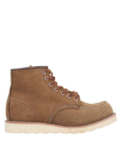 Red Wing Brown Ankle Boots for men