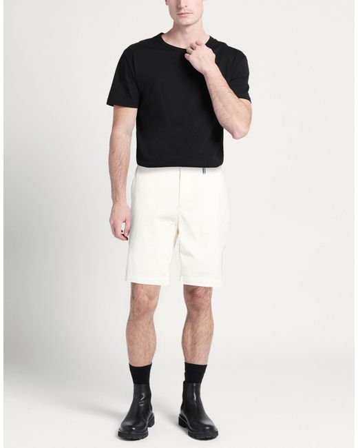 La Martina White Shorts & Bermuda Shorts for men