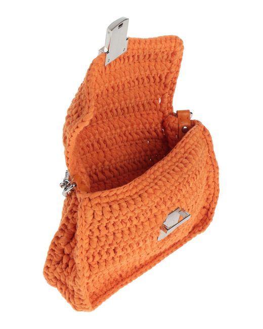 MSGM Orange Cross-body Bag
