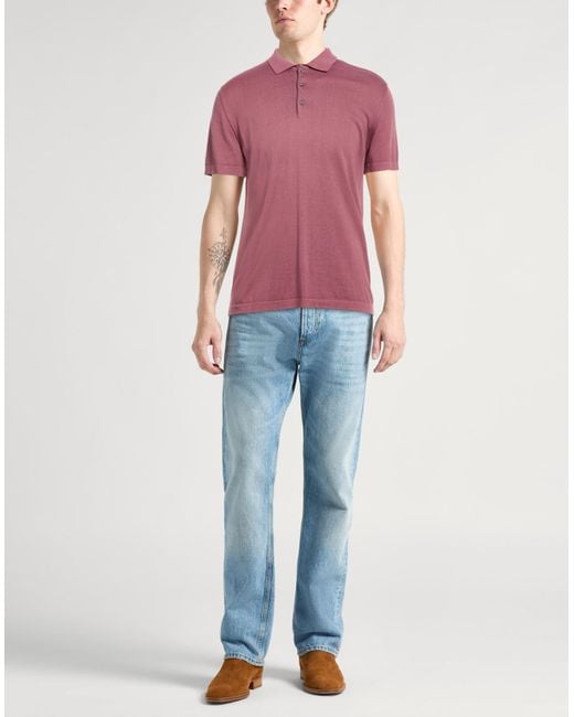 Polo Crossley de hombre de color Pink