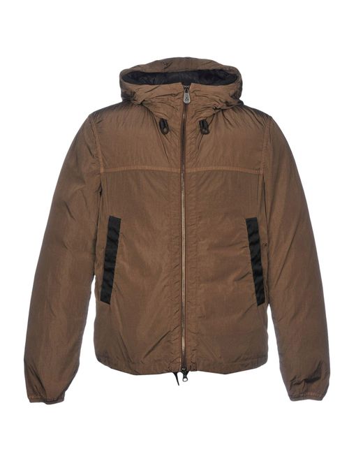Peuterey Brown Jacket Polyamide for men