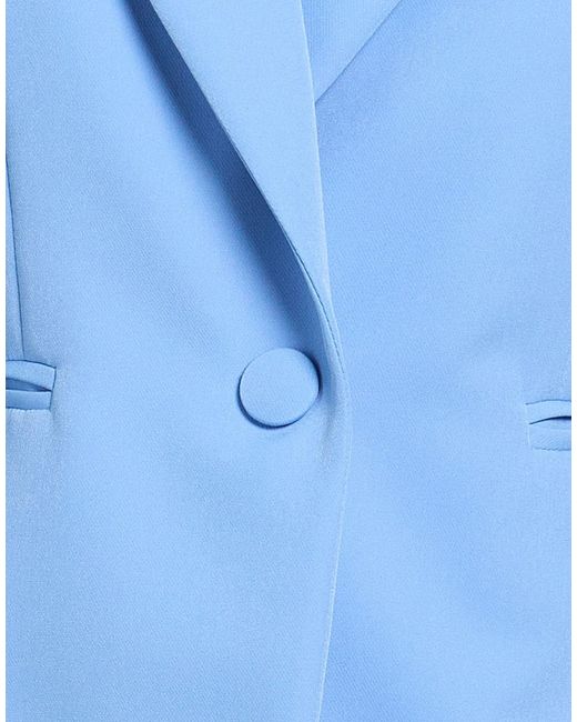 Rebel Queen Blue Light Blazer Polyester, Elastane