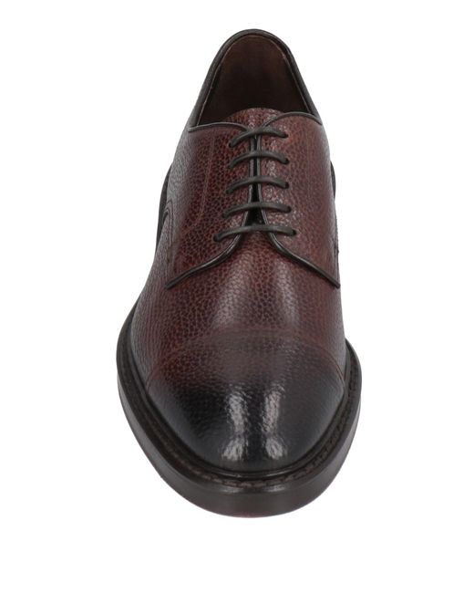 Chaussures à lacets Doucal's pour homme en coloris Brown