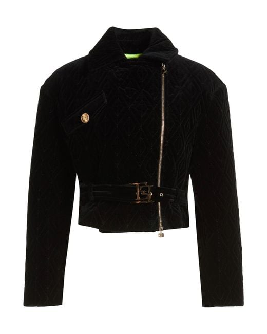 Elisabetta Franchi Black Jackets