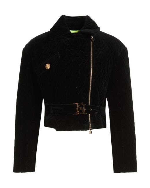 Elisabetta Franchi Black Jackets