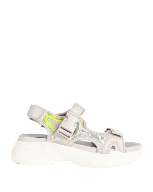 Steve Madden White Sandals