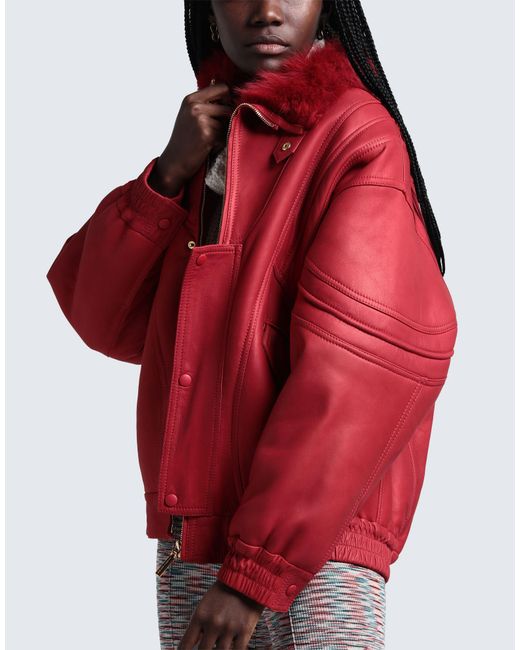 Alberta Ferretti Red Jacket