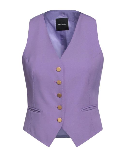 Tagliatore 0205 Purple Tailored Vest