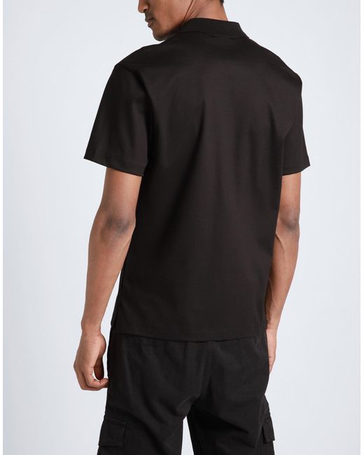 HUGO Black Polo Shirt for men