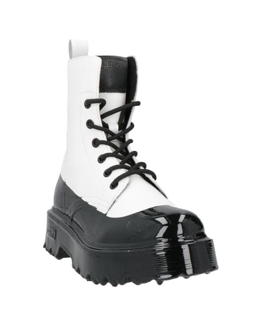 Cult White Ankle Boots