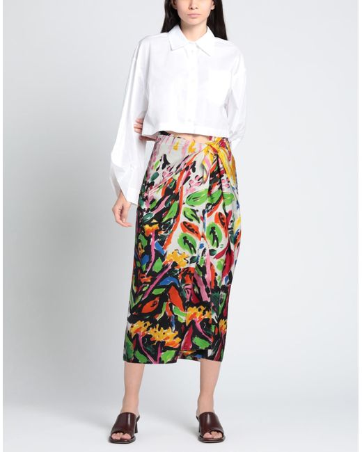 Marni White Maxi Skirt