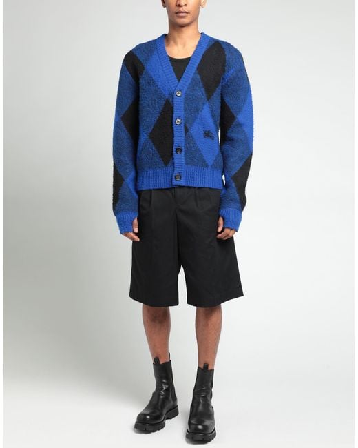 Burberry Blue Cardigan for men