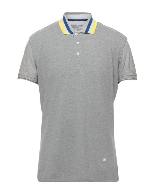 Obvious Basic Gray Light Polo Shirt Cotton for men