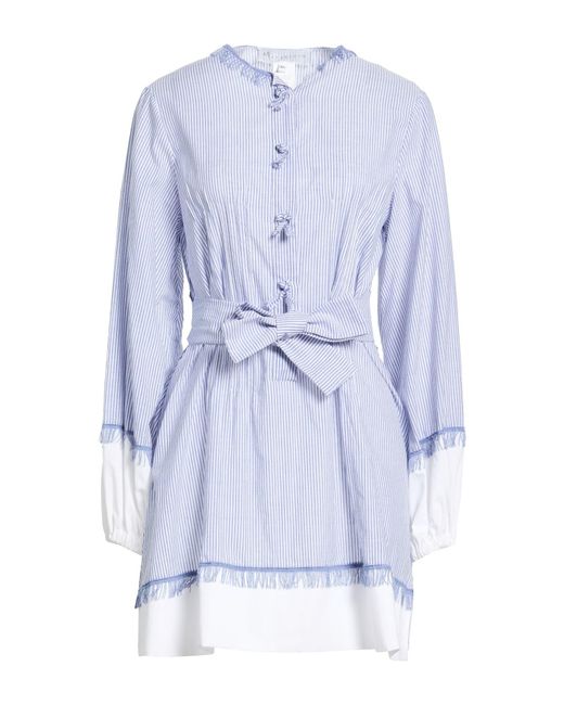 MARYBLOOM Blue Mini Dress Cotton