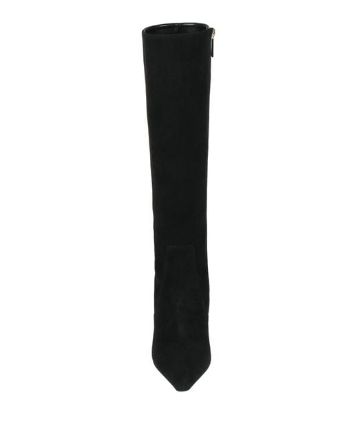 Pollini Black Boot Leather