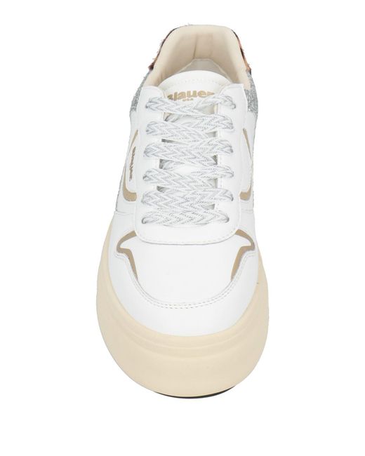 Blauer White Trainers