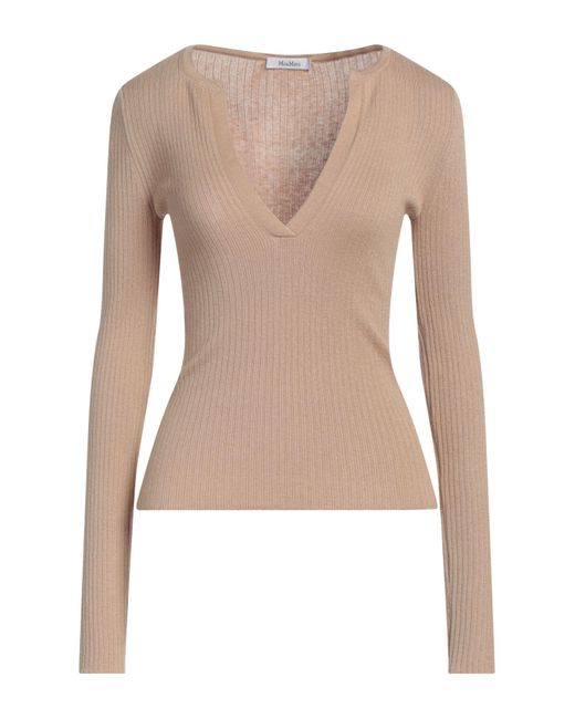 Pullover Max Mara de color Natural