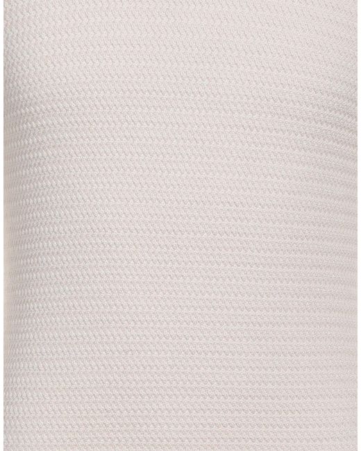 Alpha Studio White Turtleneck for men