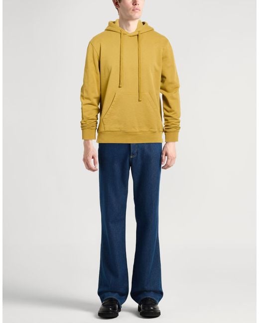 Les Hommes Yellow Sweatshirt Cotton for men