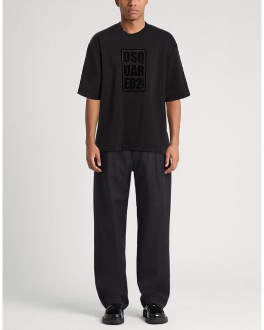 DSquared² Black Sweatshirt for men