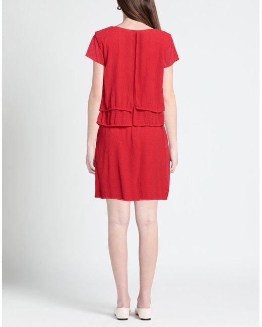 Armani Exchange Red Mini-Kleid