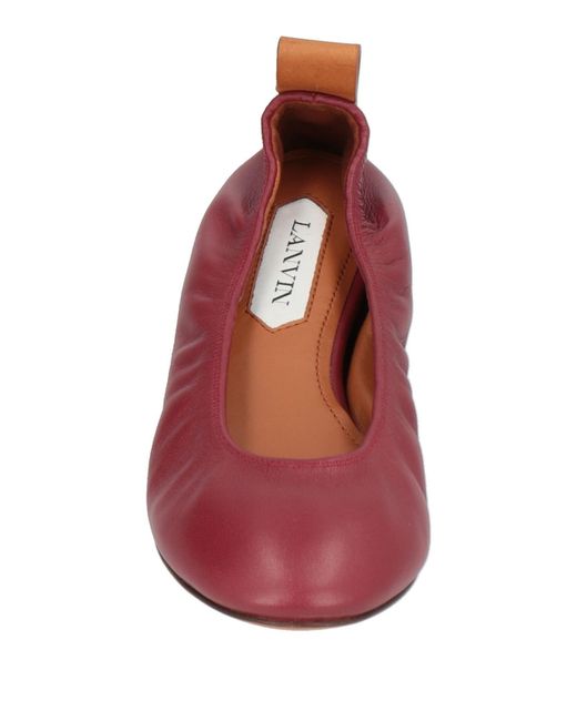 Lanvin Pink Ballet Flats