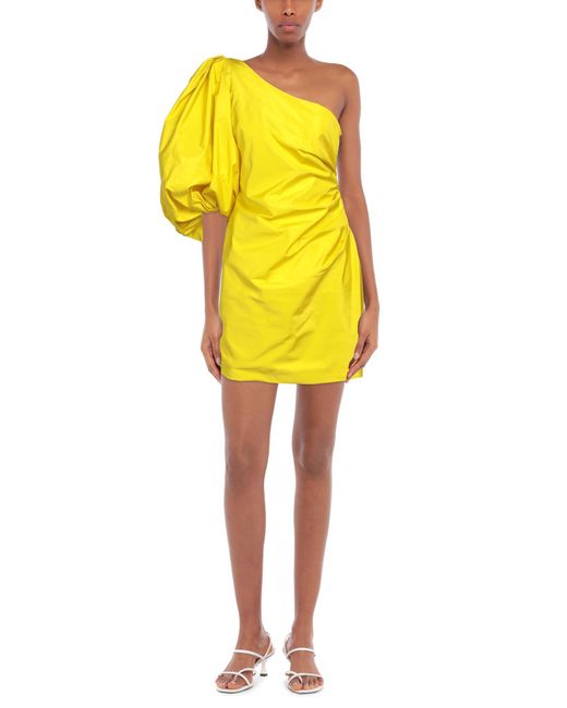 Pinko Yellow Mini Dress