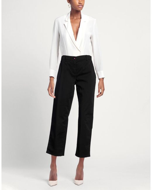 I LOVE MP Black Pants Cotton