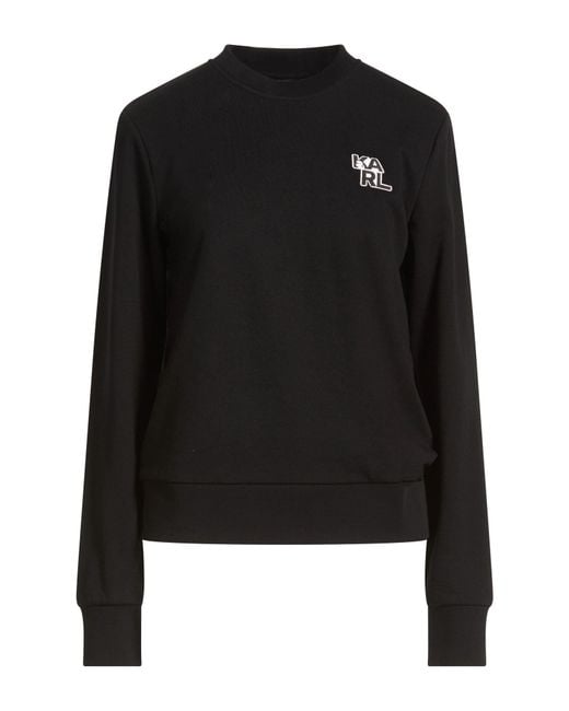 Karl Lagerfeld Black Sweatshirts