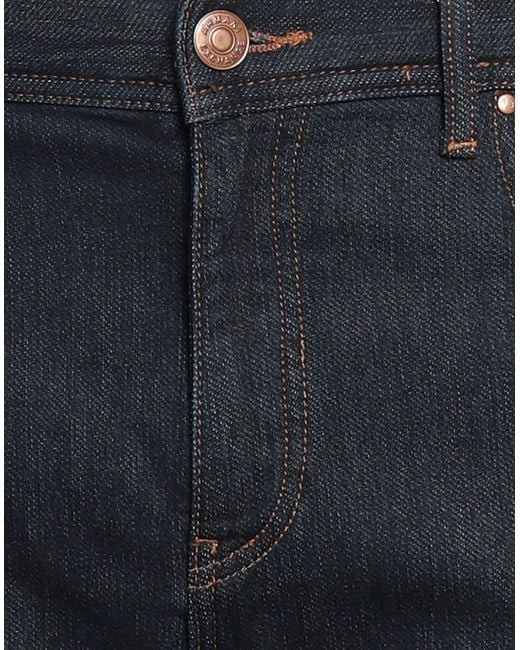 ARMANI EXCHANGE Blue Jeans Cotton, Polyester, Elastane for men