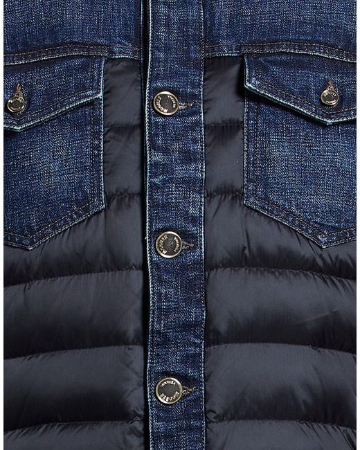 Moorer Blue Puffers for men